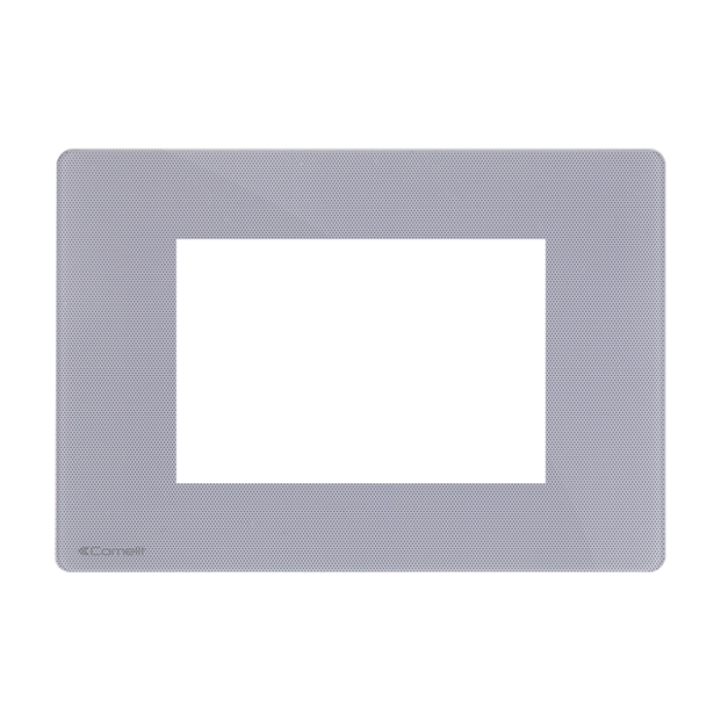 Placca Grigio Perla One Comp Bticino Axolute 3 Moduli COMELIT ONE/PP/BA3