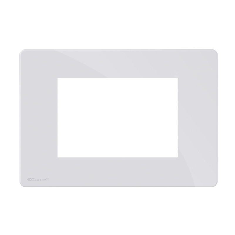Placca All White One Comp Bticino Axolute 3 Moduli COMELIT ONE/PW/BA3