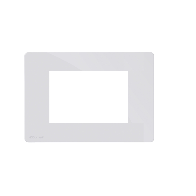 Placca All White One Comp Bticino Living Light 4 Moduli COMELIT ONE/PW/BL4