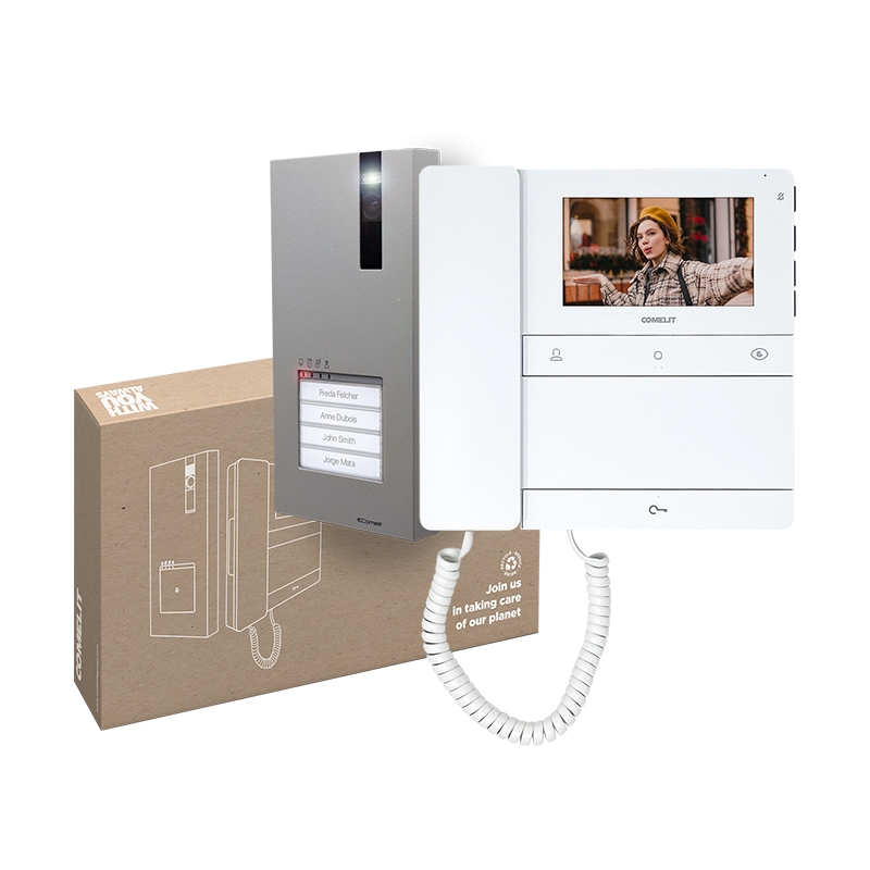 Kit Quadra E People Con Cornetta. Sb2 COMELIT PL8461M