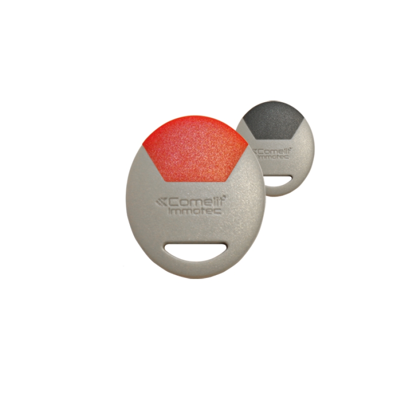 Carta Standard Formato Porta-Chiavi Grigio - Rosso COMELIT SK9050GR/A