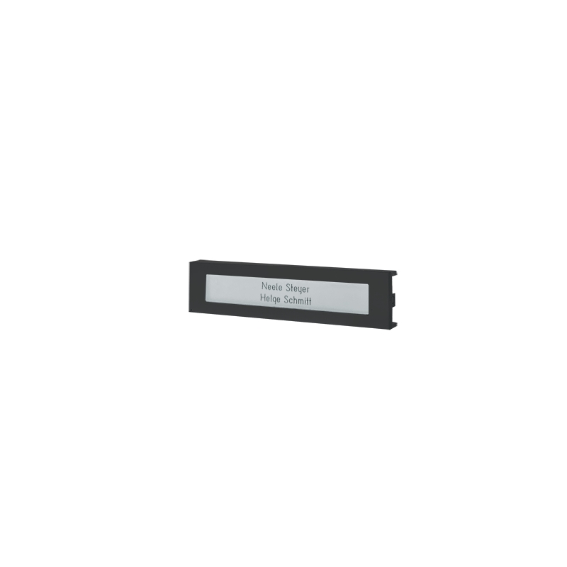Pulsante Singolo Metal Ultra Black COMELIT UT9211MB