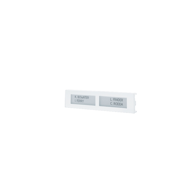 Pulsante Doppio Metal Ultra White COMELIT UT9212MW