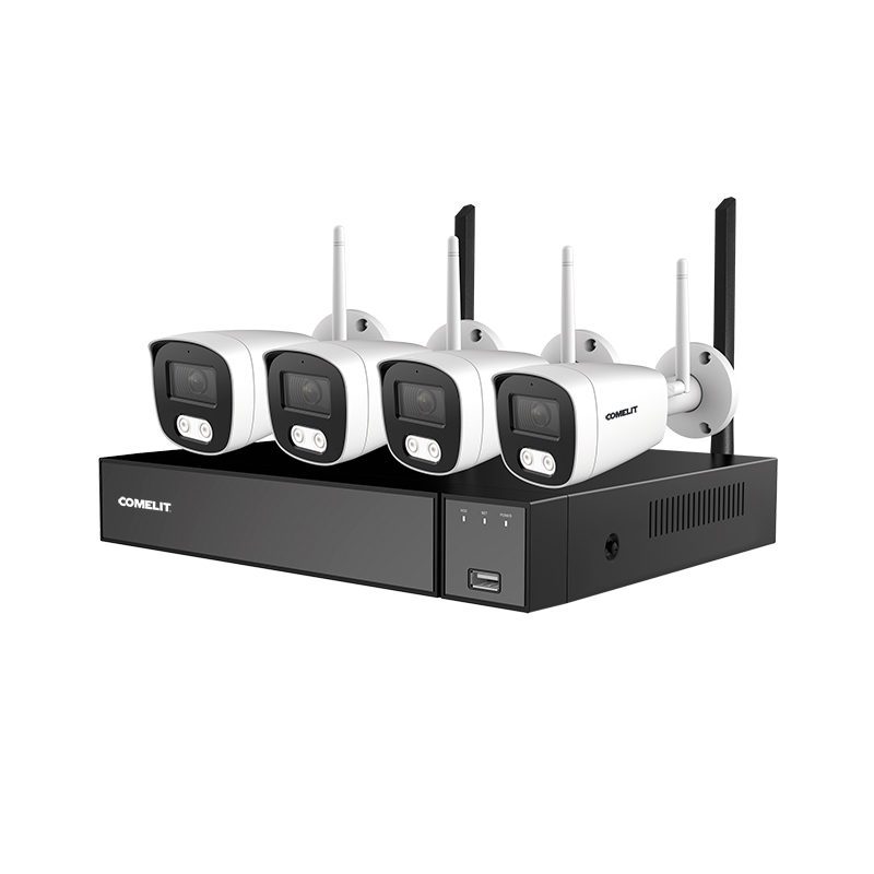 Kit Wi-Fi, Nvr, 4 Ipc Bullet 5Mp, Hdd 1Tb COMELIT WIKIT004S05NA