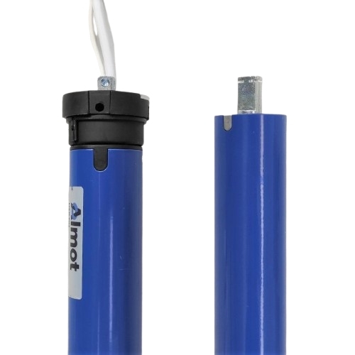 Motore Tubolare Per Tende a Caduta Con Blocco Manuale Ø 45 ALMOT HERB301 30NM Con Finecorsa Elettronico