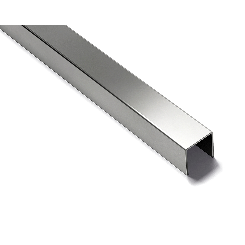 Profilo Ad U Da 6 Mt Per Piastre Guida Cancello Tg-254 E Tg-253 COMUNELLO RG-387.6 10210101 001