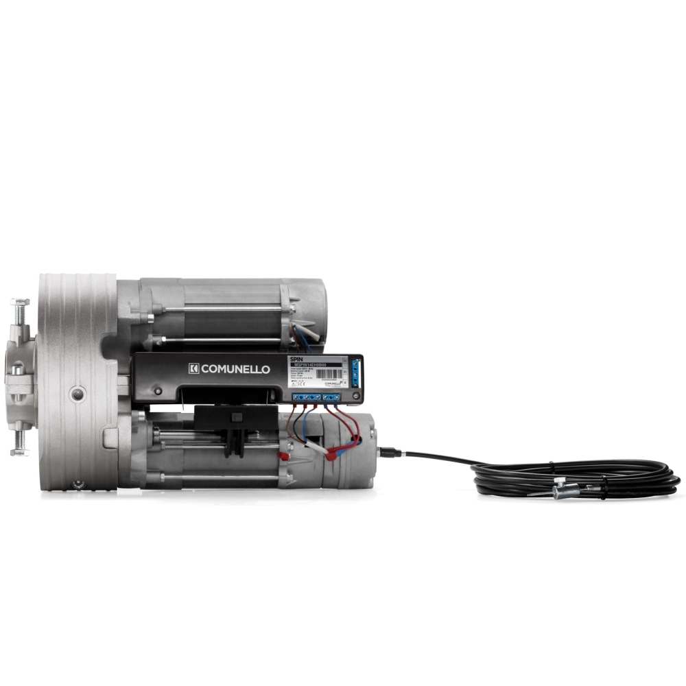 Motore Serrande 230V 360Nm Ø60/200 Elettrofreno COMUNELLO SPIN 360 2M E MSPIN36EH1B00