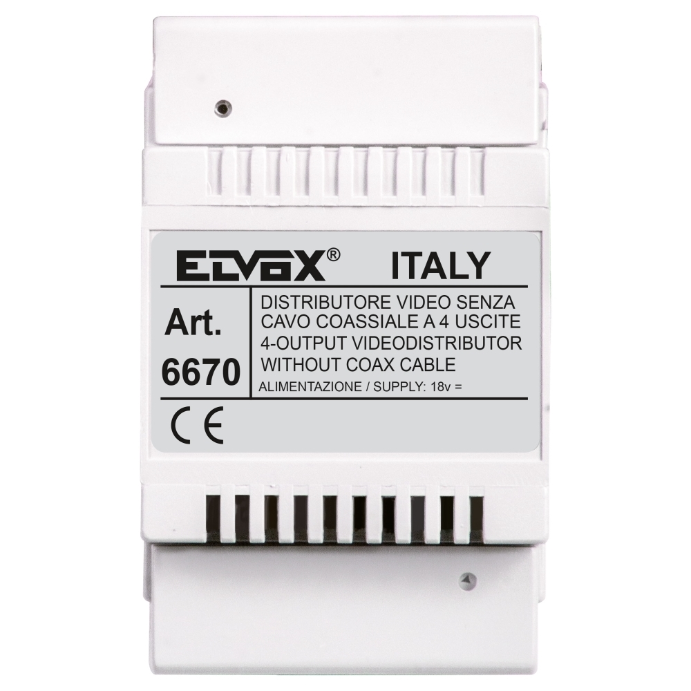 Distr.6670 A 4 Usc. Montanti Senza Coax VIMAR R979