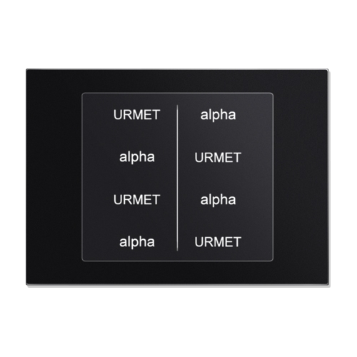 Modulo Repertorio Nomi, Alpha, Nero URMET 1168/51