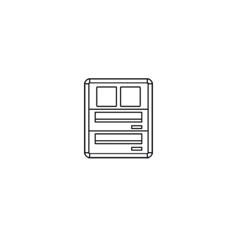 Casellario Postcom Pw, 2 Cas.Post.Incli, Prel.Post., Incasso COMELIT 3252/IPI/PW