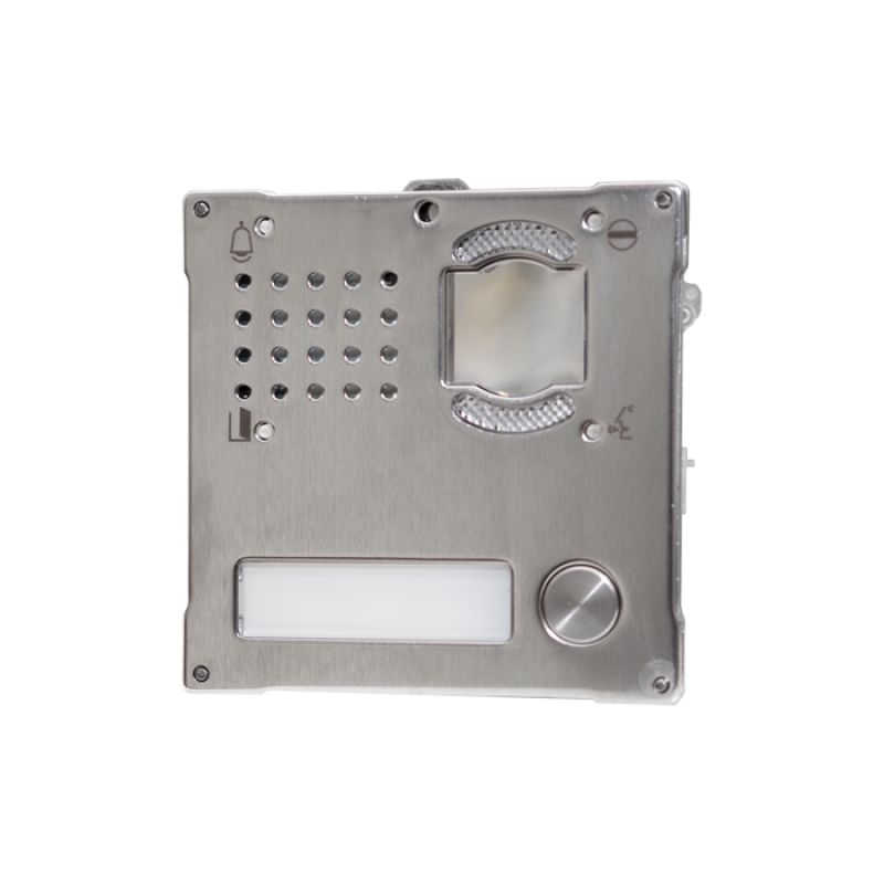 Modulo Predisposto Per Gruppi A/V, 1 Pulsante, Serie Ikall COMELIT 3268I/1