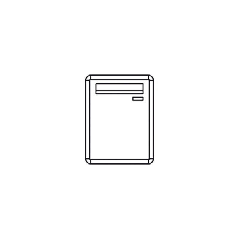 Casellario Postcom, 1 Cas.Post. Vert, Prel.Poste., Incasso COMELIT 3271/VPI