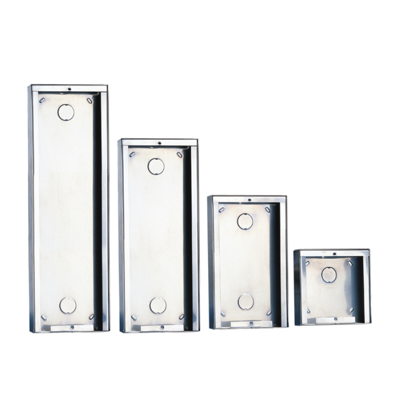 Custodia Da Parete In Acciaio Inox 3 Moduli Serie Powercom COMELIT 3316/3