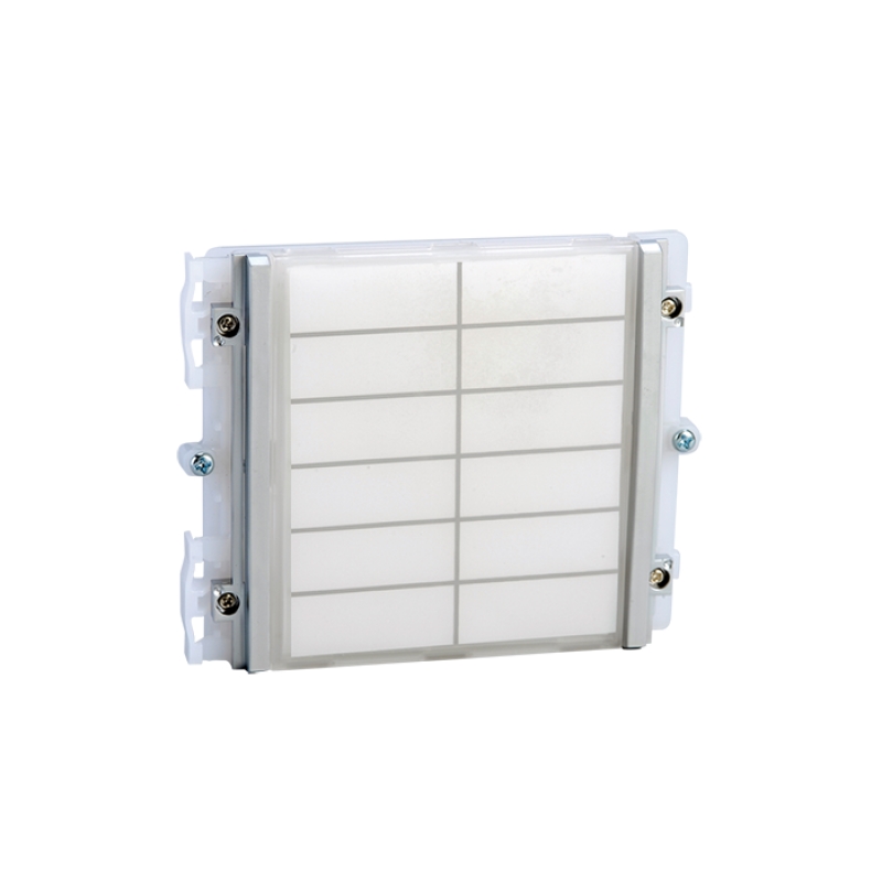 Modulo Illuminato. Serie Ikall. Sistema Tradizionale COMELIT 3337