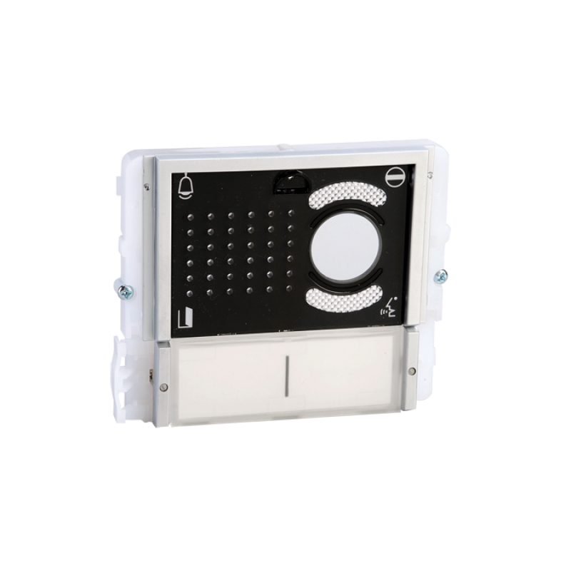 Modulo 2 Pulsanti Per Unità Audio/Video Serie Ikall - Black COMELIT 33412