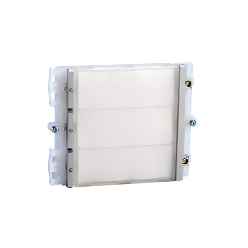 Modulo 3 Pulsanti Simplebus/Vip Serie Ikall COMELIT 33433