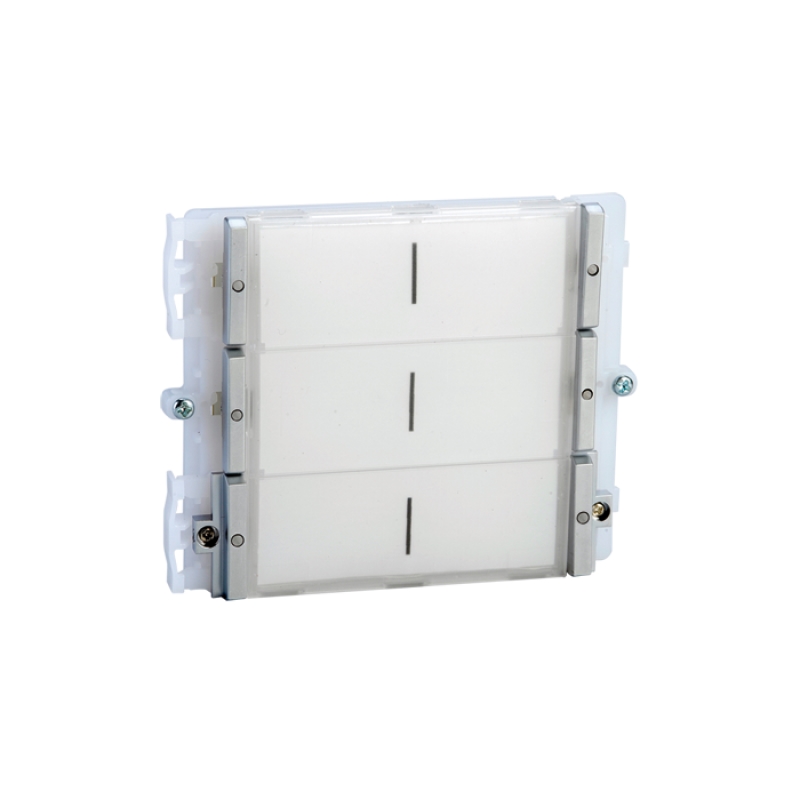 Modulo 6 Pulsanti Simplebus/Vip Serie Ikall COMELIT 33436