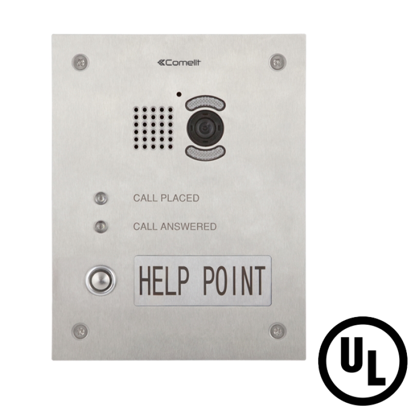 Pulsantiera Video Help Point. Sistema Vip H264 COMELIT 3460HHV