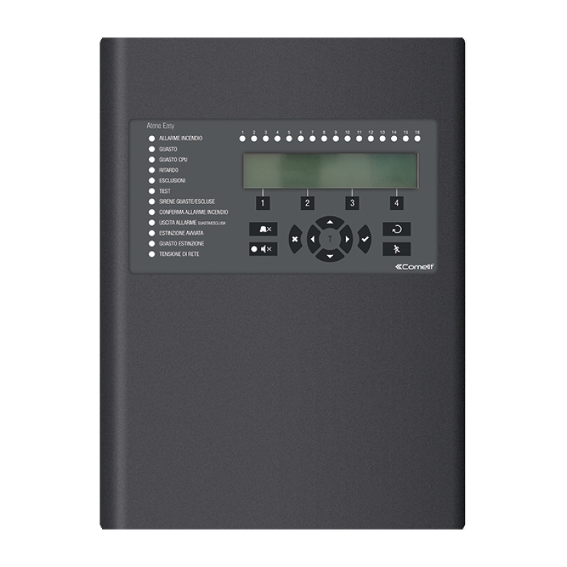 Centrale Antincendio Atena Easy Indirizzata COMELIT 41CPE012