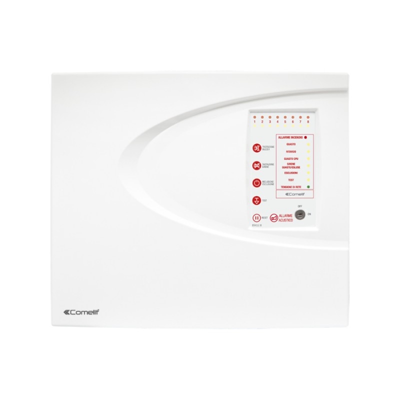 Centrale Eracle Convenzionale 8 Zone COMELIT 43CPC008