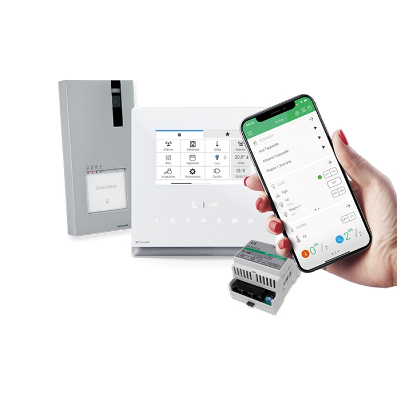 Kit Domotico Icona Manager Vip Con App COMELIT 20001005