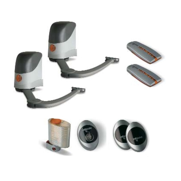 Kit Automazione Per Cancelli A Battenti MHOUSE MhouseKit WS2 Fuori Produzione