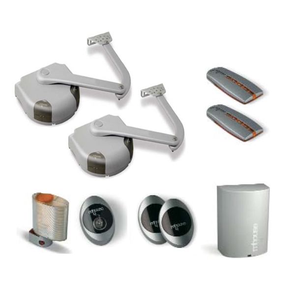 Kit Automazione Per Cancelli A Battenti MHOUSE MhouseKit WK2 Fuori Produzione