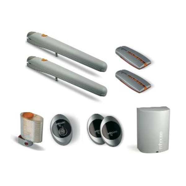 Kit Automazione Per Cancelli A Battenti MHOUSE MhouseKit WG2 Fuori Produzione