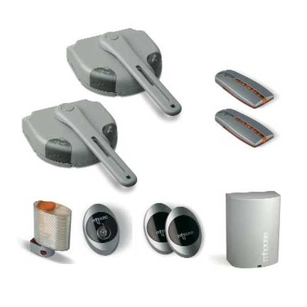 Kit Automazione Per Cancelli A Battenti MHOUSE MhouseKit WU2 Fuori Produzione