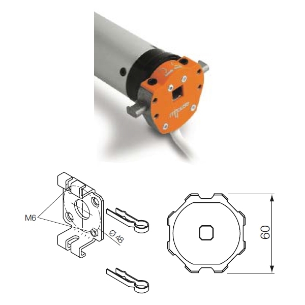 Kit Automazione Tapparelle E Tende MHOUSE MhouseKit RM15 Fuori Produzione