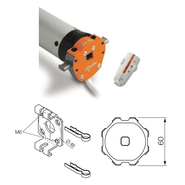 Kit Automazione Tapparelle E Tende MHOUSE MhouseKit RME30 Fuori Produzione