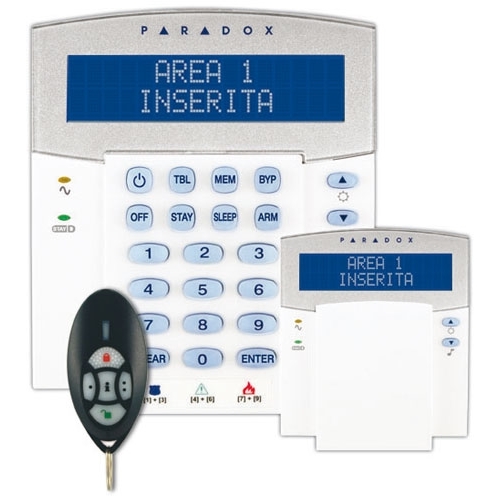 Tastiera Con Ricevitore Radio 433Mhz PARADOX K32LX (PXMW32LX) Allarme Antifurto Antintrusione