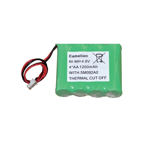 Batteria 4.8Vc.C. 1.200Mah Al Nimh Per Mg-6250 PARADOX MG-BAT6250 (PXMW625BAT) Allarme Antifurto Antintrusione