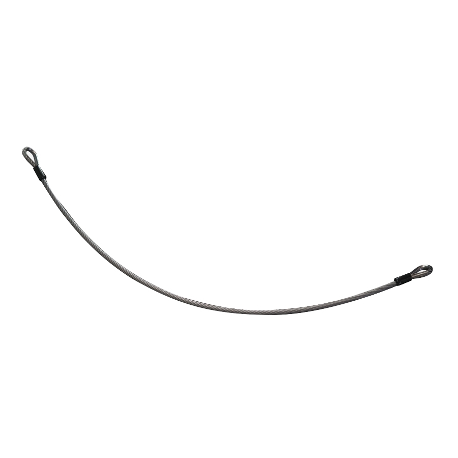 Cavo Anticaduta Acciaio Inox Per Cancelli a Battente 800 Mm ASC800SSC