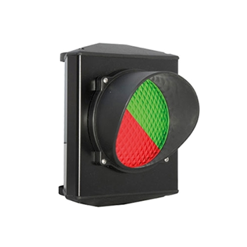 Semaforo In Alluminio 2 Luci Led 24 Vac Dc SML1LRG24V