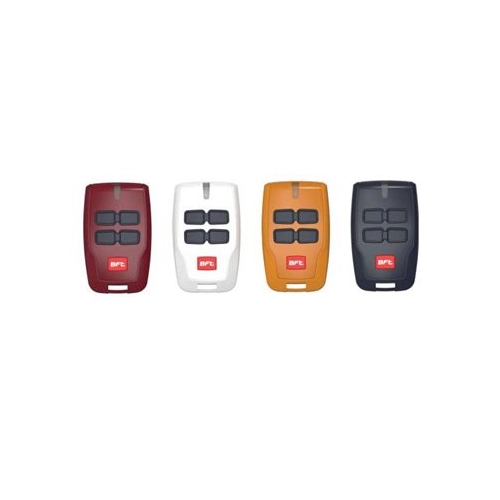 Confezione Di 4 Trasmettitori Telecomandi BFT MITTO B RCB04 R6 RAINBOW N999629 2611137 Fuori Produzione