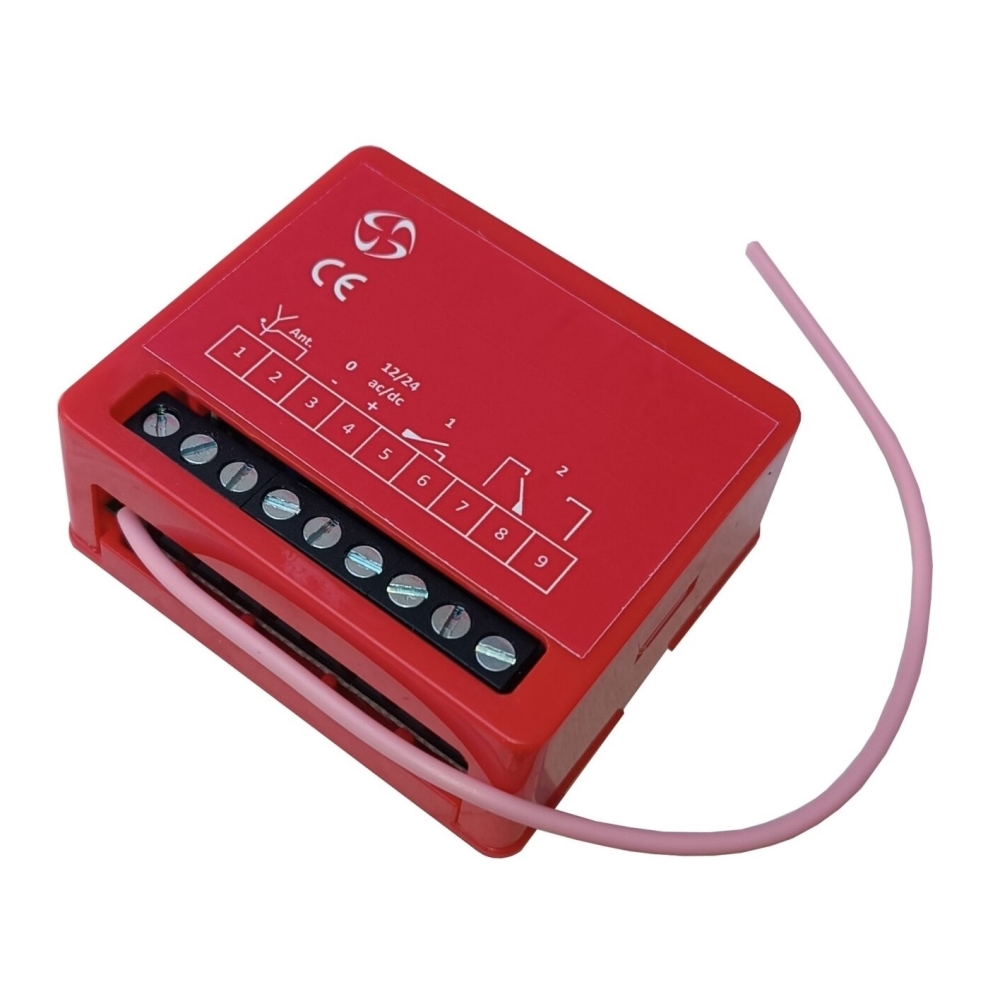 Ricevitore Bicanale 2 Canali 433 Mhz Di Codici Fissi e Rolling Code SUN.RX433