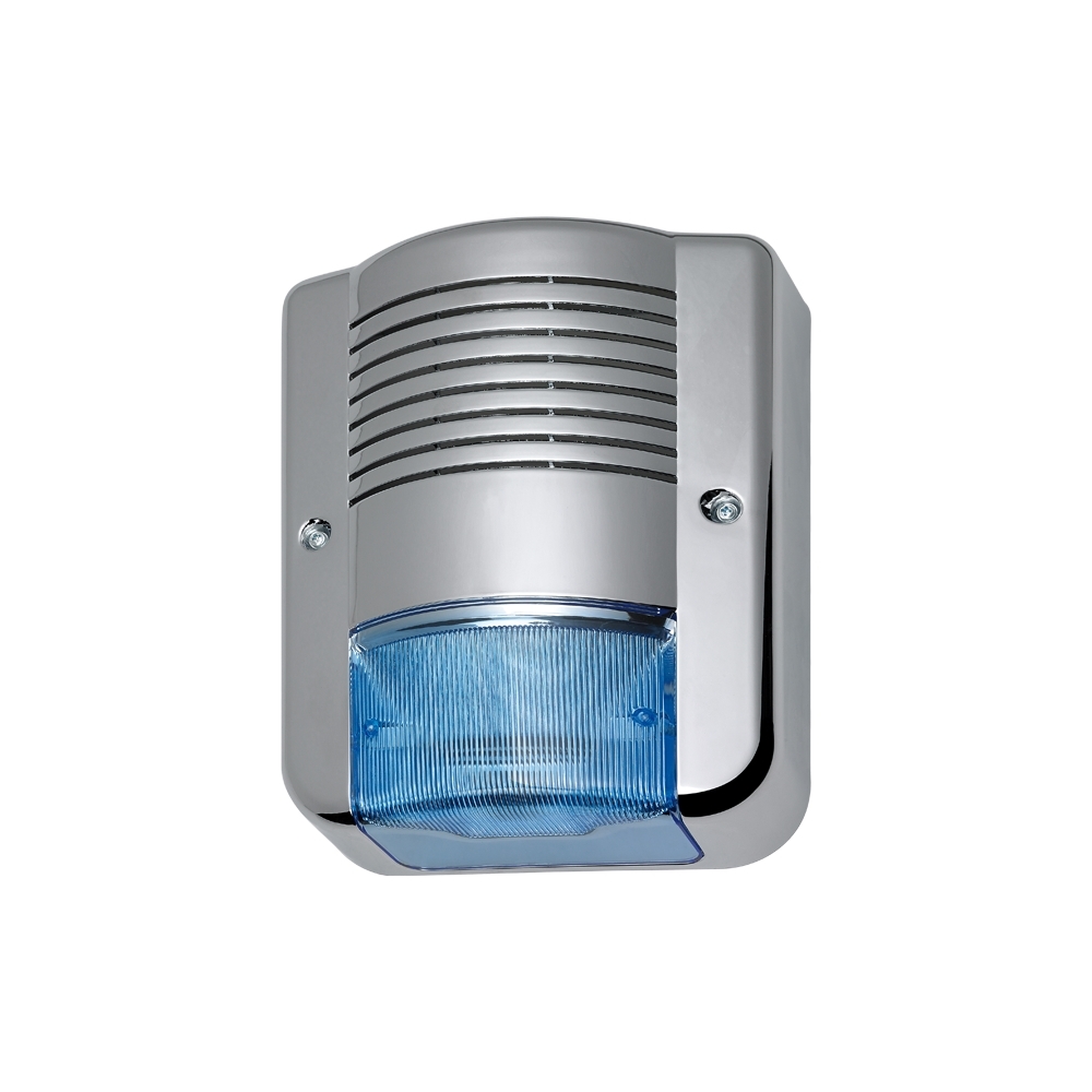 Sirena A Led Autoalimentata Da Esterno In Abs Inox AVS CITY X LED 1161141