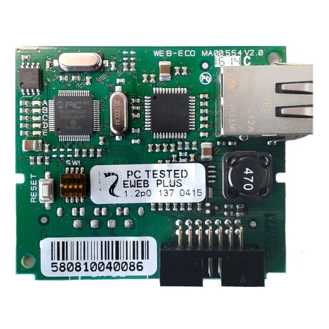 Scheda Di Rete Lan/Ethernet E Web Server Con Video AVS EWEB PLUS VIDEO 1105136