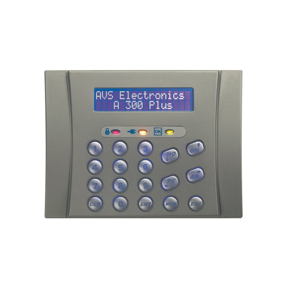 Tastiera Lcd Compatta Colore Grigio AVS A300 Plus 1111101