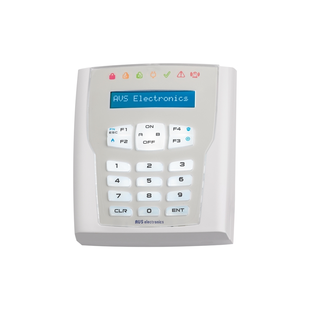 Tastiera Lcd Radio Bidirezionale Colore Bianco AVS A500 WS4 1113100