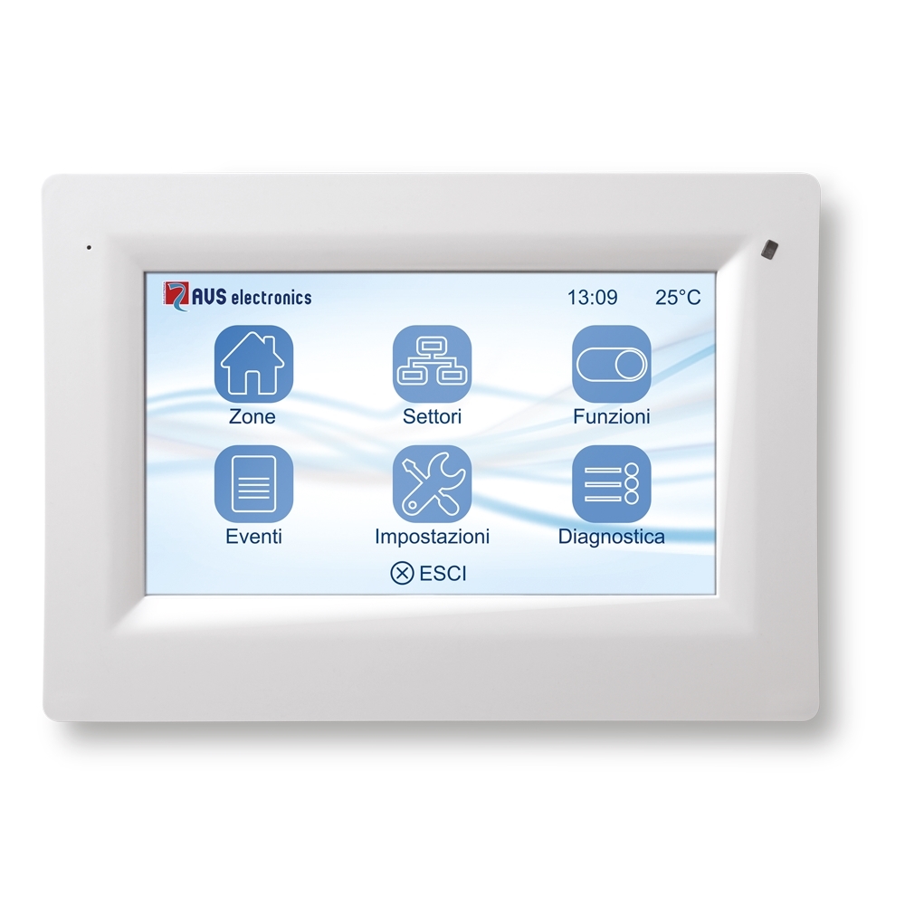 Tastiera Touch Screen 4,3" Cover Bianca AVS ICE 1111123