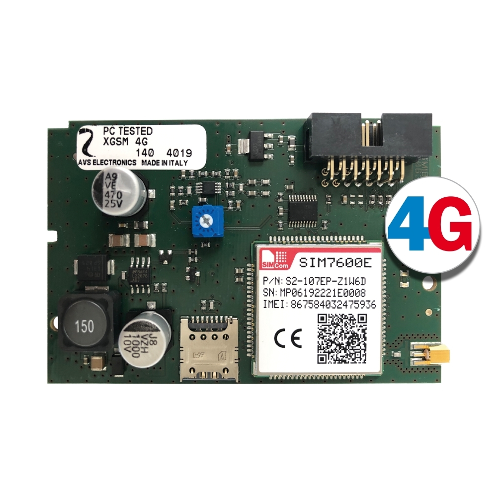 Comunicatore Telefonico A Plug-In Su Reti Lte/4G AVS XGSM 4G 1171118