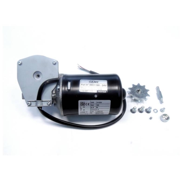 Motoriduttore Motore Elettrico 24v Garage V200 Ricambio CAME 101V200N
