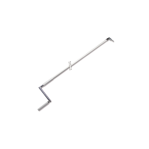 Asta Per Snodo a Scomparsa Quadro 8 L 1500 Mm Tenda da Sole NICE 578.18047