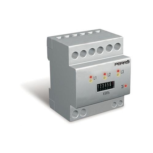 Contatore Energia Trifase 30A 4Din PERRY ELECTRIC 1SDSD08CET/4