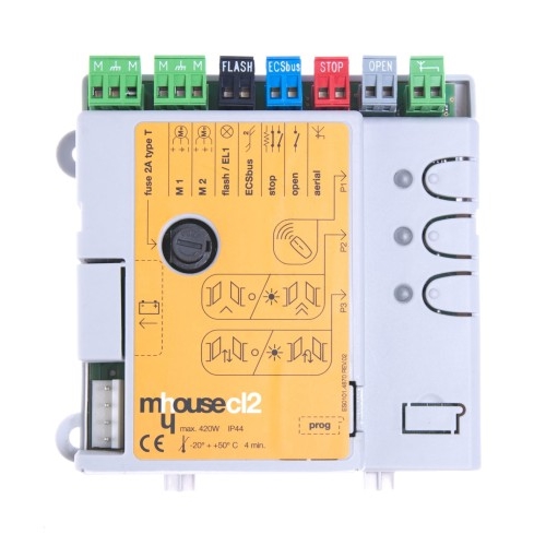 Scheda Centrale Quadro Con Box MH Mhouse WG2 WS2 WK2 WU2 Ricambio NICE CL2KIT/02