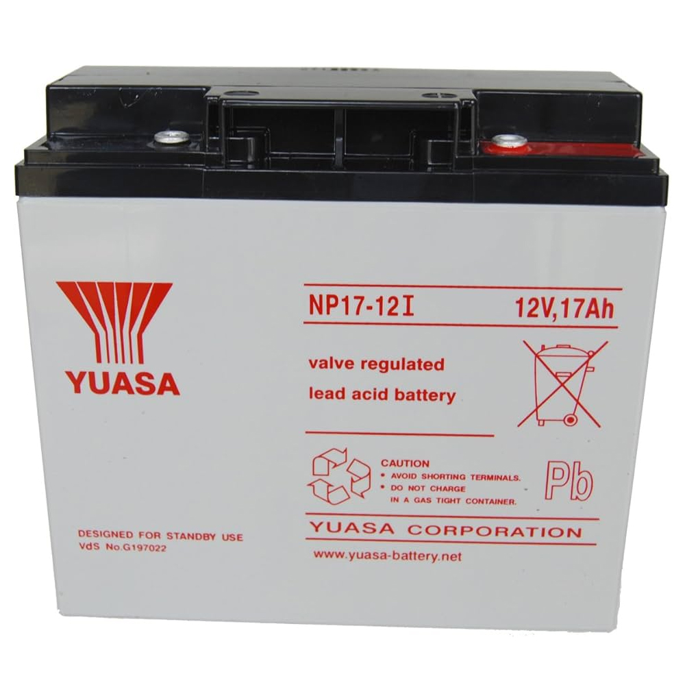Y17A12 Batteria 17 Ah 12V AVS ELECTRONICS 9094102 Allarme Antifurto Antintrusione