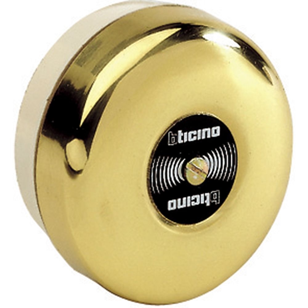 Suoneria A Timpano - 200/250Vac Bronzo- In Blister BTICINO S35N