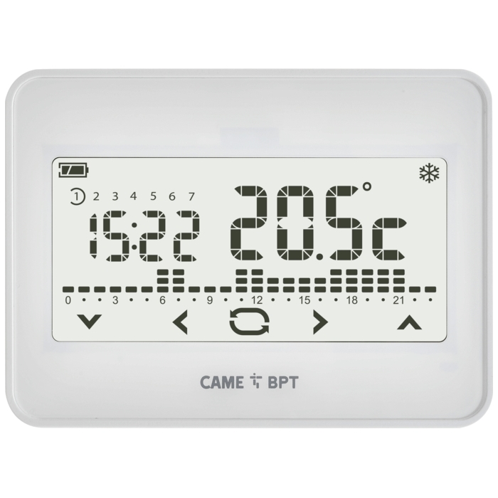 Cronotermostato Touch Screen Wifi CAME TH/550 WH WIFI 845AA-0060 Fuori Produzione